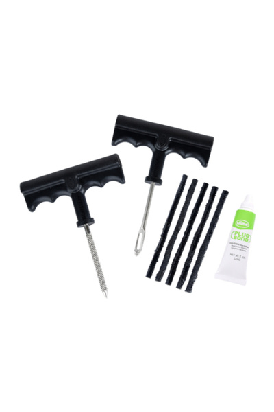 Slime طقم سدادة إطارات بمقبض على شكل حرف T مريح، مكون من 8 قطع