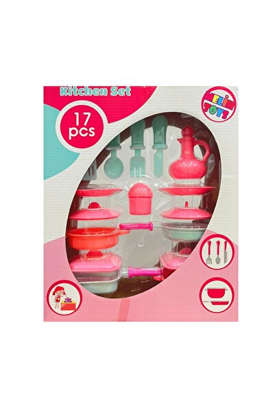 Banadabak TOYS AYŞEGÜLÜN ÇAY-MUTFAK SETİ MLH-006 MLH-05 14-17 PARÇA 3+ ( 1 AD...