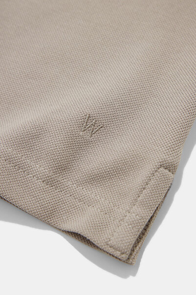 W Collection Mink Circle Neck T-Shirt