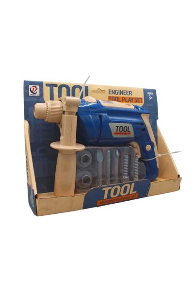 Banadabak MATKAP 6812-1 TOOL PLAY SET PİLLİ 3+ ( 1 ADET FİYATIDIR)