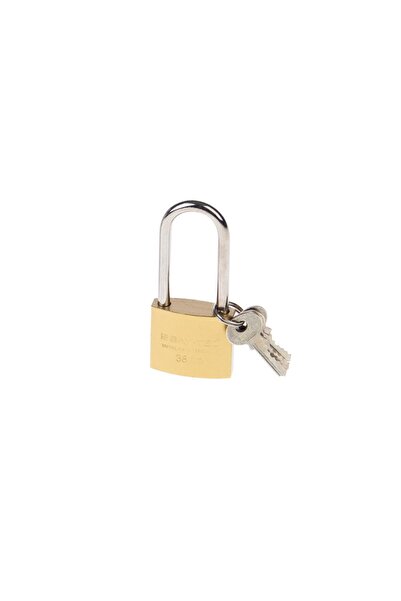 bay tecc قفل أصفر طويل صديق للبيئة 38 ملم MK2351