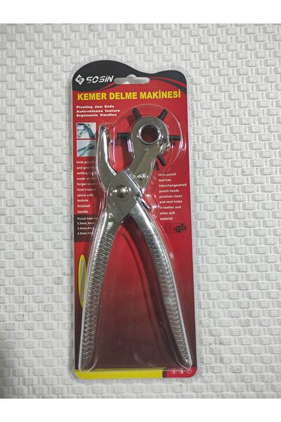 SOSIN KEMER DELME MAKİNESİ 2.5 MM-3MM-3.5MM-4MM-4.5MM-5MM ORJİNAL