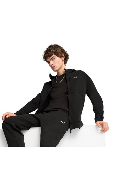 Puma 629674-01 Pumatech Full-Zip Hoodie Men's Jacket Black