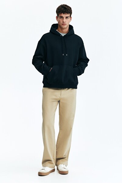 H&M Loose Fit Kapüşonlu Üst