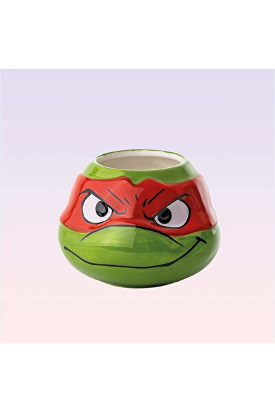 NİCKELODEON Genç Mutant Ninja Kaplumbağalar Raphael Baskılı Seramik Kupa