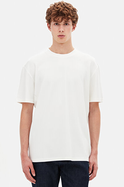 Tween Relaxed Fit Ekru T-Shirt