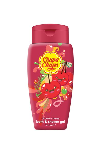 Chupa Chups جل الاستحمام والحمام 4 عبوات فواكه شيلينج 4 × 300 مل