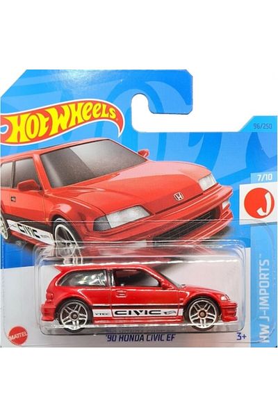 HOT WHEELS Masinuta Hot Wheels, '90 Honda Civic EF, rosu