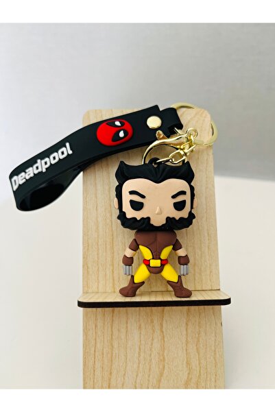 zeynepin atolyesi Deadpool Wolverine Silikon Anahtarlık