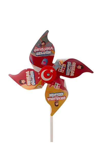 heptex Okula Hoş Geldin İlk Günüm Rüzgar Gülü 10 Adet