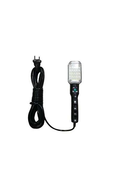 Movidic Work Lamp with LED and 8m Cable, Magnetic and Hook on the Back