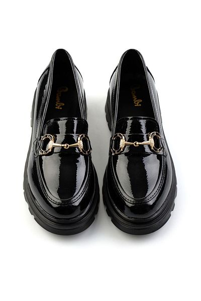 Bambi Μαύρα Γυναικεία Παπούτσια Loafer K01257060998