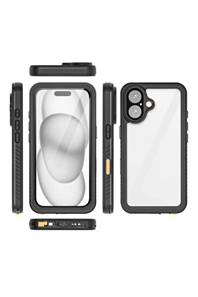 EIGER Carcasă Avalanche pentru iPhone 16, Neagră