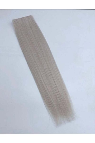 EWWE Extensii Cu Nanoring Par Remy 60 Cm Alb Deschis Gri