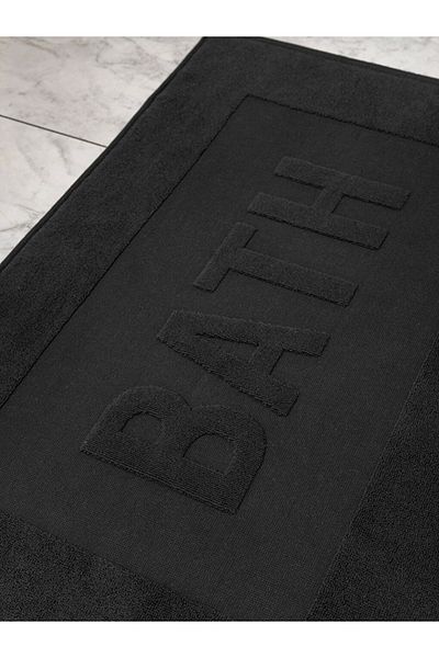 LC Waikiki Summer Collection Lettering Embroidered Bath Mat 50X80 cm City