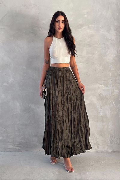 vikitekno Kraş Skirt Elastic Waist Standard Size 38/44 Size Compatible