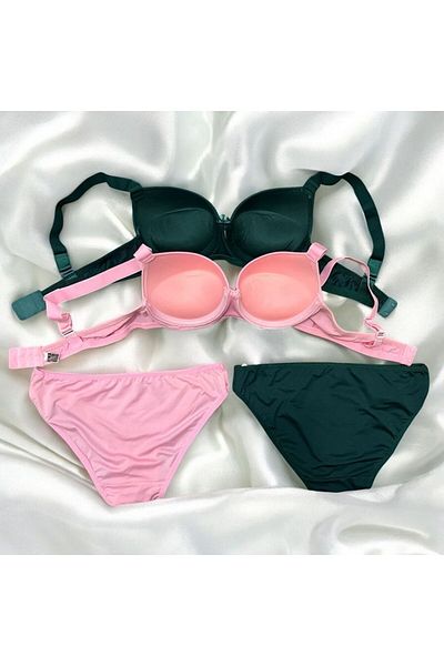 Tendora Push-Up Bra Set 2 Colors