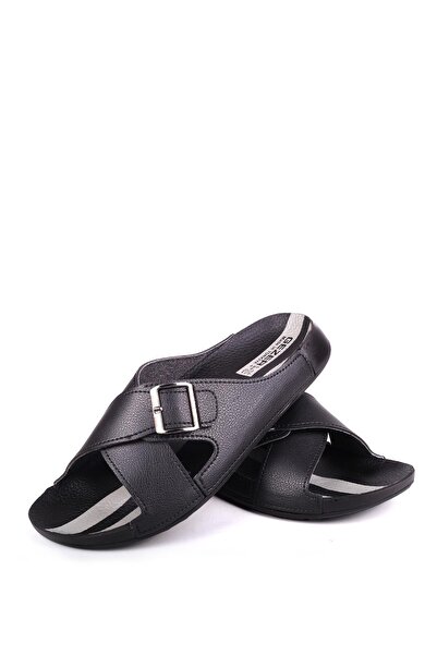 GEZER 15039 Ανατομική Άνετη Σόλα Ρυθμιζόμενη Ανδρική Παντόφλα