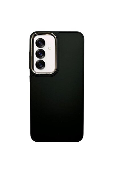 lemontti Husa Frame pentru Samsung Galaxy S25, Negru