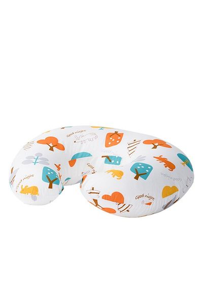 Mixbo Multifunctional Pillow for Pregnant Women and Breastfeeding Mixbo, Crescent Shape, Cotton, Multicolo