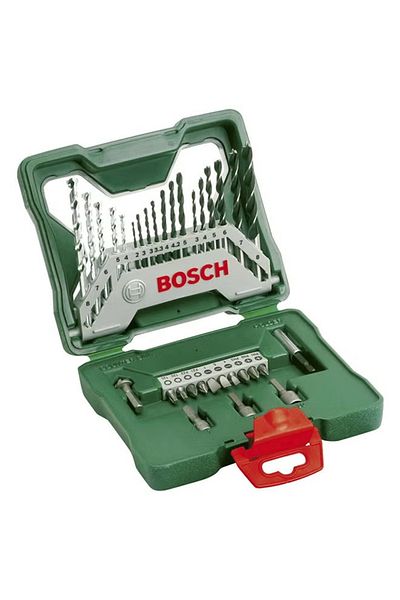 Bosch 33‑Piece Silver Drill Bit Set