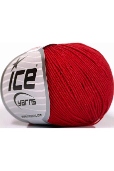 Ice yarns 8x50 جرام. أكريليك بيبي سمر، قطن أحمر بيبي، خيوط صيفية، قطن