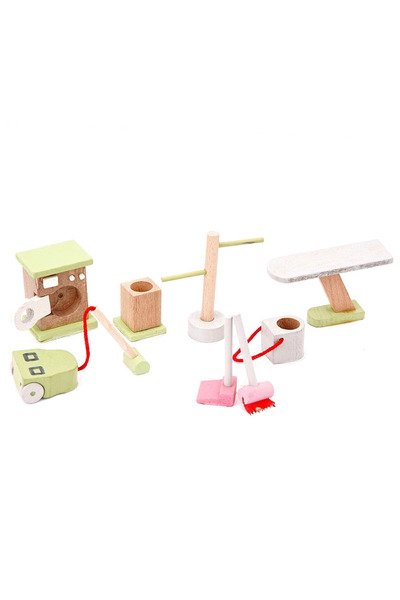 BALATOYZ Wood - Miniature Cleaning Set