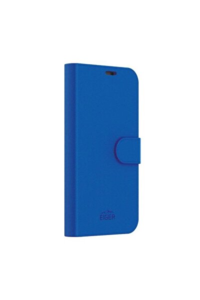 EIGER Puzdro Husa North Folio pre iPhone 16, Albastru