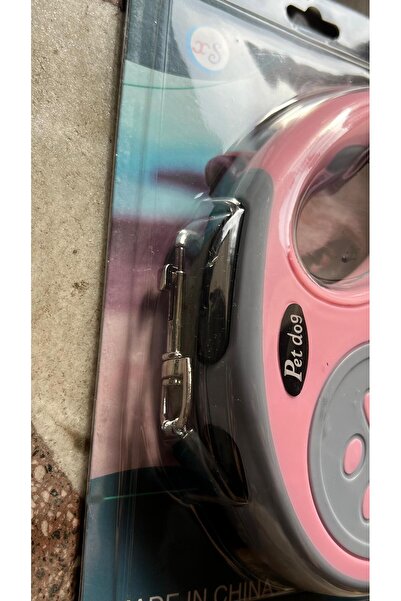 Dalian Home Evcil Hayvan Otomatik Geri Çekilebilir Pati Desenli Gezdirme Tasması 5 Mt Pati Desen RENK SECENEKLİ