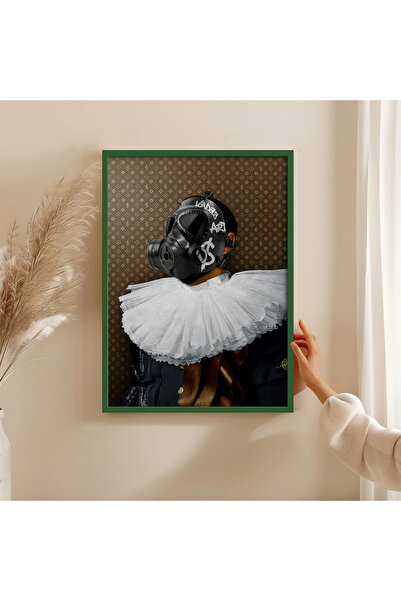 HOMEPACK TABLO CU CADRU DE LEMN POSTER CU CADRU DECOR ARTISTIC DE PERETE TK/1495