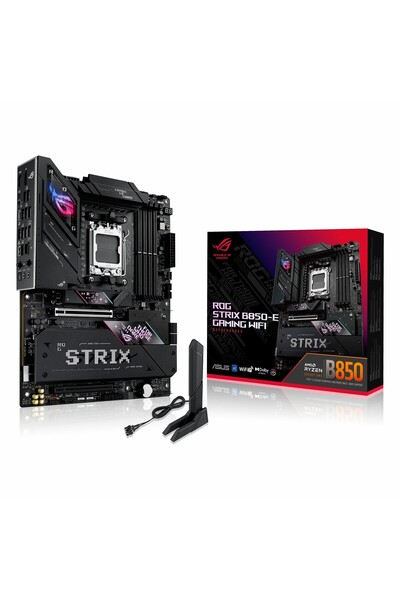ASUS ROG Strix B850-E Gaming WiFi DDR5 (8000MHz)OC M.2 HDMI/DP/USB-C PCIe 5.0...