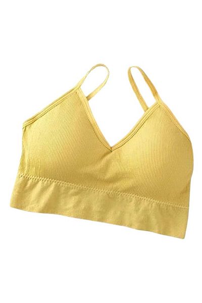 Mixbo Mixbo women's sports bra, S/M, yellow