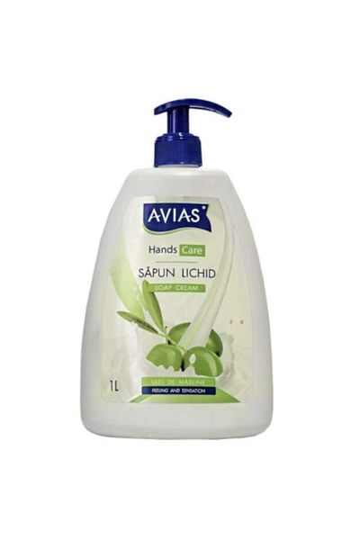 AVIAS Săpun lichid cu pompă AVIAS, 1000 ml, măsline