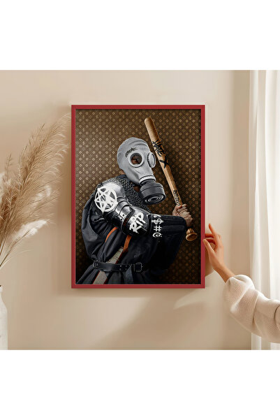 HOMEPACK TABLO CU CADRU DE LEMN POSTER CU CADRU DECOR ARTISTIC DE PERETE TK/1494