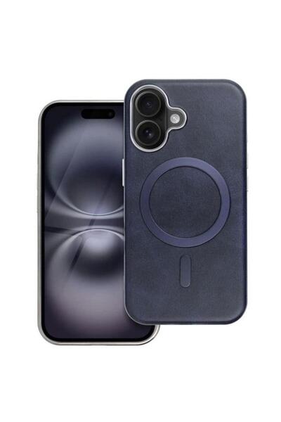 OEM Husă MagSafe pentru Apple iPhone 15 Pro Max, OEM, Gentleman Mag, Albastru...