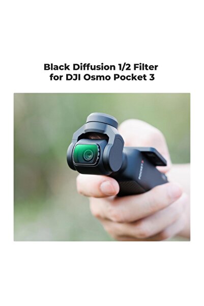 K&F CONCEPT Magnetic Black Mist 1/2 Filter ( DJI Osmo Pocket 3 combo Uyumlu )