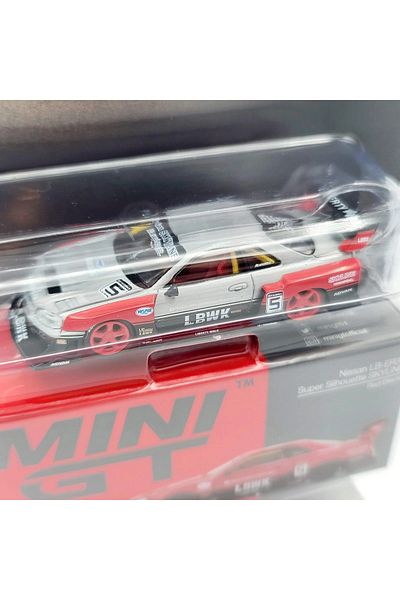 mini gt 1:64 Nissan Lb-Er34 Super Silhouette Skyline Red/Black Chase Model 843 Blister Package Diecast