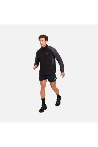 Nike Trail Polartec® 1/4-Zip Fleece Running Long-Sleeve suya dayanıklı Erkek ...