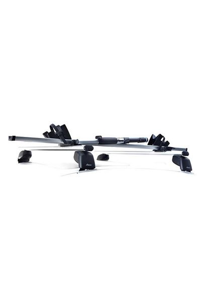 Atera GIRO AF 082227AT car bike rack, aluminum, silver/black, crossbar mounting