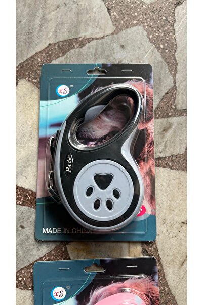 Dalian Home Evcil Hayvan Otomatik Geri Çekilebilir Pati Desenli Gezdirme Tasması 5 Mt Pati Desen RENK SECENEKLİ