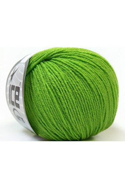 Ice yarns 6×50 جرام. أكريليك ميرينو للأطفال، صوف ميرينو أخضر، شتوي، أطفال، صوف