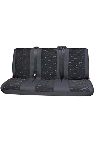 PETEX Husă scaun auto Profi 2 pentru bancheta spate, neagră, din poliester, u...