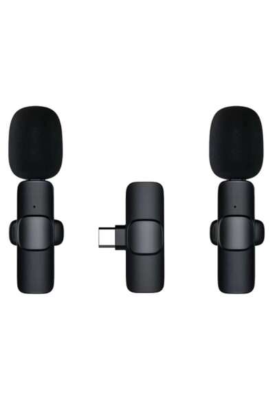 OEM Set Lavaliera Wireless Microfon Profesionale Plug&Play pentru Interviuri, Podcast, Live