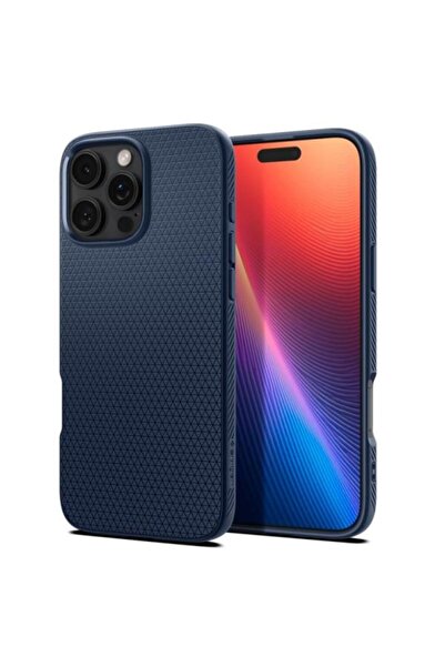 Spigen Husa pentru Apple iPhone 16 Pro, Spigen, Liquid Air, Bleumarin