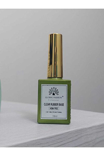 global fashion Set de 2 unități: Bază cauciucată transparentă 3în1, fără hema...