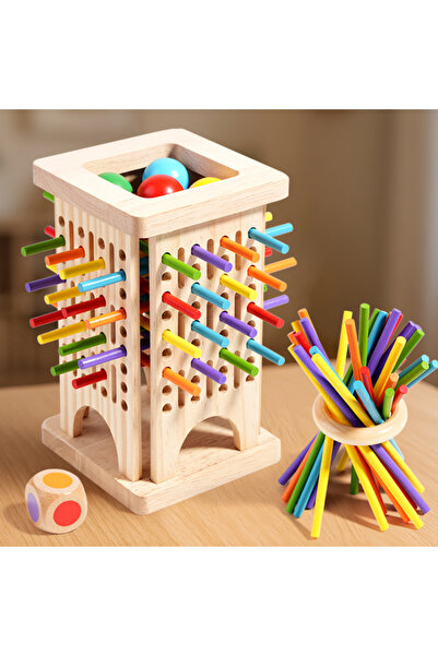 Choice1 Sucking stick type B Parent child interactive wooden stick children's...
