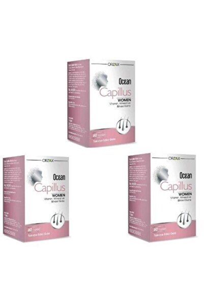 Ocean Capillus Women 60 Tablet 3 Adet