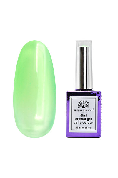 global fashion Set de 2 unități: Cristal Gel pentru construcție Gel 6 în 1, J...