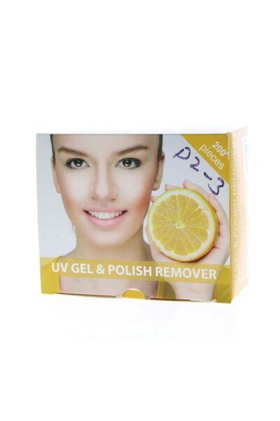 global fashion Pliculete cu soak off remover Global Fashion 200 buc - Lamaie