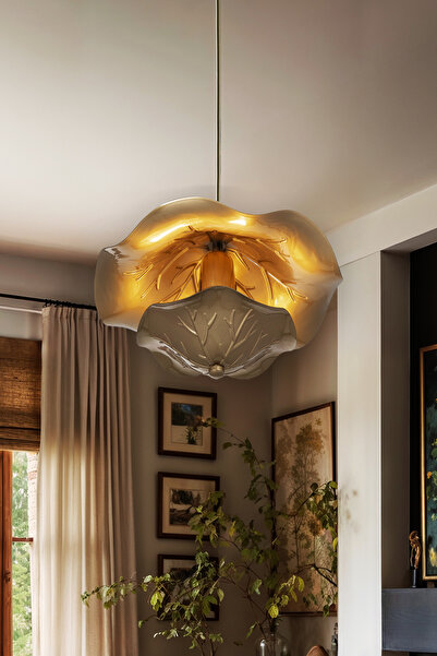 ROSE LIGHTING Zakkum Eskitme Avize Tekli Modern Dekoratif Sarkıt Salon Oturma Odası Cafe Hole Mutfak Yatak Odası